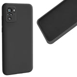 Etui Silikonowe - Liquid Silicone - Xiaomi Redmi Note 10 Pro / 10 Pro Max - Czarny