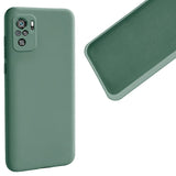 Etui Silikonowe - Liquid Silicone - Xiaomi Redmi Note 10 Pro / 10 Pro Max - Ciemny Zielony