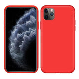 Etui Silikonowe - Liquid Silicone - iPhone 11 Pro - Czerwony