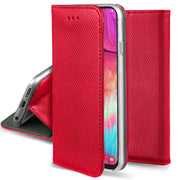 Etui Flip Cover - Magnetyczne Etui Książkowe - Xiaomi Mi 10T Lite 5G - Czerwony