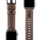 Pasek Skórzany UAG Urban Armor Gear Leather do Apple Watch 44 / 42mm - Brązowy