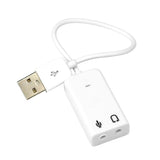 Karta Dźwiękowa / Muzyczna - Zewnętrzna na USB do Komputera, Laptopa