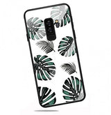 Etui Slim Glass Case - Samsung Galaxy S9 - Monstera Leaf