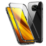 Etui Magnetyczne Dual Magneto - Xiaomi POCO X3 / X3 Pro - Czarny