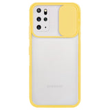 Etui Camera Cover Case - Samsung Galaxy S20+ - Żółty
