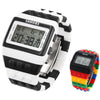 Zegarek Elektroniczny SHHORS - Klocki - Cyfrowy, 43 mm