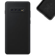 Etui Silikonowe - Liquid Silicone - Samsung Galaxy S10 - Czarny