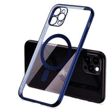 Etui Silikonowe do MagSafe - iPhone 12 Pro Max - Niebieski