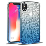 Etui Diament Case - Huawei P20 Lite - Niebieski