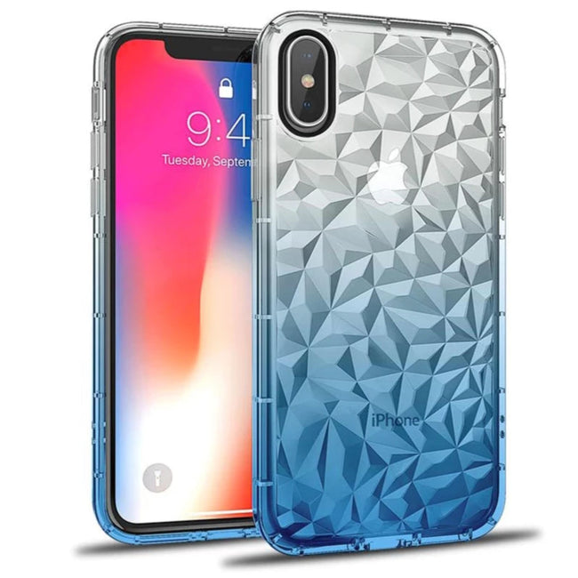 Etui Diament Case - Huawei P20 Lite - Niebieski