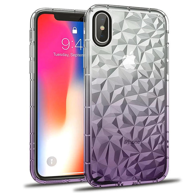 Etui Diament Case - Huawei P20 Lite - Śliwkowy
