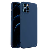 Etui Silikonowe - Liquid Silicone - iPhone 13 Pro - Granatowy