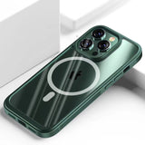 Etui Kolor Clear Grip do MagSafe - iPhone 14 Pro Max - Zielony