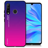 Etui Gradient Glass Case - Huawei P30 Lite - Warm Sunset