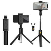 Tripod Kij Selfie + Pilot K07 - regulacja 19-70 cm, pilot Bluetooth