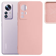 Etui Silikonowe - Liquid Silicone - Xiaomi Redmi 12 Pro - Różowy