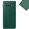 Etui Silikonowe - Liquid Silicone dla Samsung Galaxy S10+ (Ciemny Zielony)