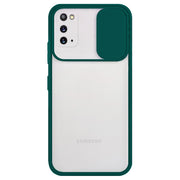 Etui Camera Cover Case - Samsung Galaxy S20 - Ciemny Zielony