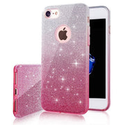 Etui Brokatowe Glitter Case - iPhone 7 / 8 - Różowy