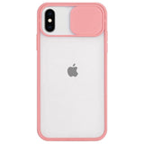 Etui Camera Cover Case - iPhone XS Max - Różowy