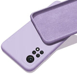 Etui Silikonowe - Liquid Silicone - Xiaomi Mi 10T / 10T Pro - Lawendowy