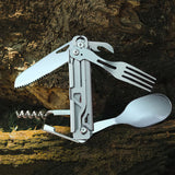 Multitool - Narzędzie Wielofunkcyjne Survival - Sztućce