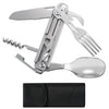 Multitool - Narzędzie Wielofunkcyjne Survival - Sztućce - stal nierdzewna 110×33 mm