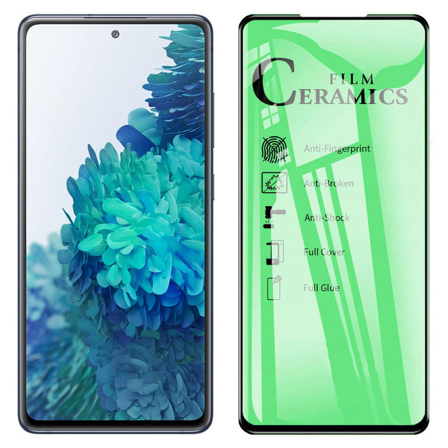 Ceramiczne Szkło Ochronne - Xiaomi Redmi Note 10 5G, 0,3 mm, Czarny