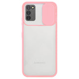 Etui Camera Cover Case - Samsung Galaxy A02s / A03s - Różowy