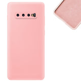 Etui Silikonowe - Liquid Silicone - Samsung Galaxy S10 - Różowy