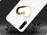Etui Slim Glass Case - iPhone X / XS  - Love White