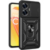Etui Pancerne Slide Case - Realme 10, TPU+PC, zasłonka i ring