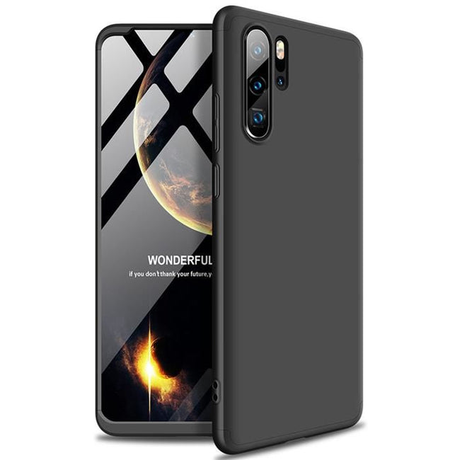 Etui Silikonowe Candy Kolor - Huawei P30 Pro - Czarny