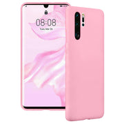 Etui Silikonowe Candy Kolor - Huawei P30 Pro - Różowy