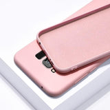 Etui Silikonowe - Liquid Silicone - Samsung Galaxy S8+ - Różowy