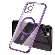 Etui Silikonowe do MagSafe - iPhone 12 Pro Max - Fioletowy