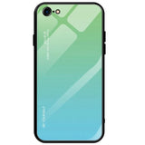 Etui Gradient Glass Case - iPhone 7 / 8 - Blue Lagoon