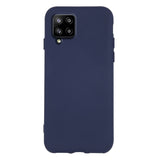 Etui Silikonowe - Liquid Silicone - Samsung Galaxy A42 - Granatowy