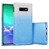 Etui Brokatowe Glitter Case - Samsung Galaxy S10e - Niebieski