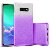 Etui Brokatowe Glitter Case - Huawei Mate 20 - Fioletowy