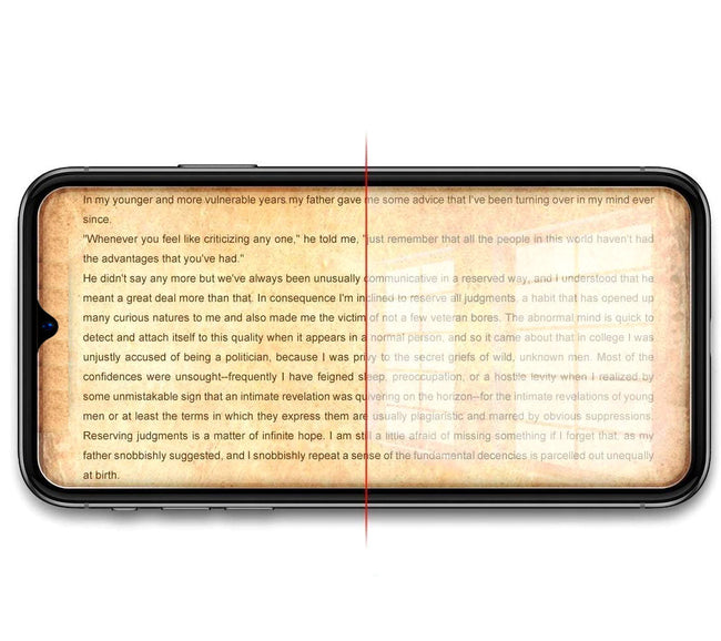 Matowe Szkło Ceramiczne Ochronne na Ekran Smartfona