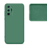 Etui Silikonowe - Liquid Silicone - Huawei P40 Pro - Ciemny Zielony
