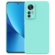 Etui Silikonowe - Liquid Silicone - Xiaomi Xiaomi 12 Pro - Miętowy