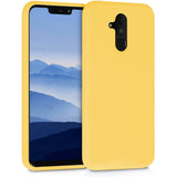 Etui Silikonowe Candy Kolor - Huawei Mate 20 Lite - Żółty